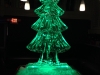 Christmas Tree with Green Light