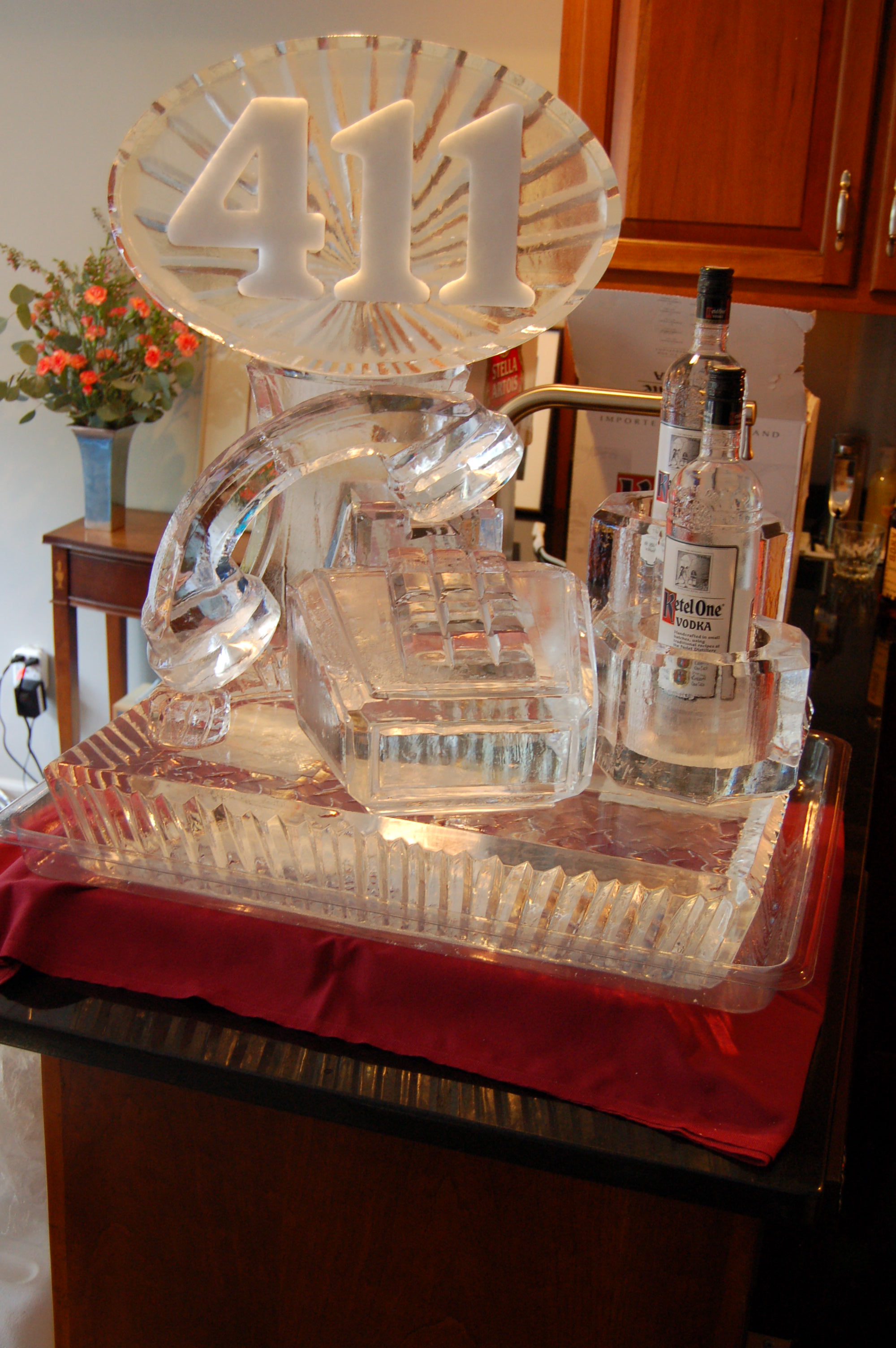 Custom Vodka Display
