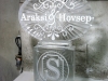 Custom Monogram Snowfill with Names