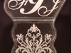 Monogram With Floral Design